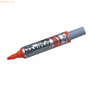 3474374500065 - 12 x Whiteboardmarker Maxiflo 25mm Rundspitze orange