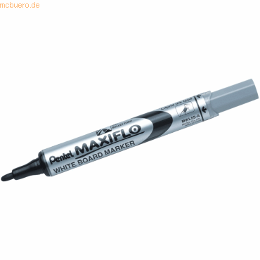 3474377910717 - 12 x Whiteboardmarker Maxiflo 2mm Rundspitze schwarz