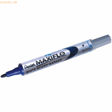 3474377910731 - 12 x Whiteboardmarker Maxiflo 2mm Rundspitze blau