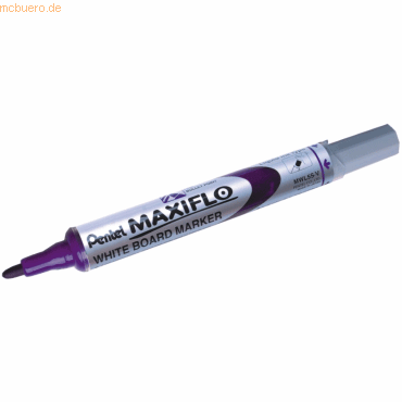 3474377910786 - 12 x Whiteboardmarker Maxiflo 2mm Rundspitze violett