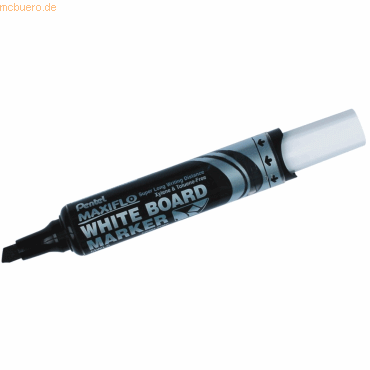 3474374600017 - 12 x Whiteboardmarker Maxiflo 2-59mm Keilspitze schwarz