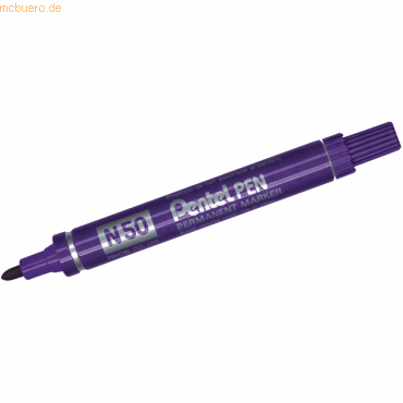12 x Pentel Permanentmarker 2mm Rundspitze violett