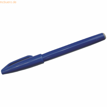 3474370520029 - Faserschreiber Sign Pen mit Kappe 08mm blau 3474370520029 Pentel