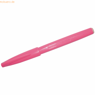 12 x Pentel Faserschreiber Sign Pen 0,8mm Rundspitze rosa