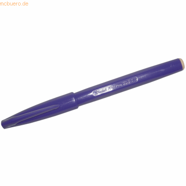 12 x Pentel Faserschreiber Sign Pen 0,8mm Rundspitze violett