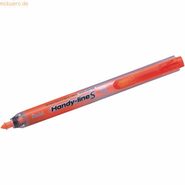 4902506074324 - 12 x Textmarker Handy-Line S mit Druckmechanik 08-38mm orange