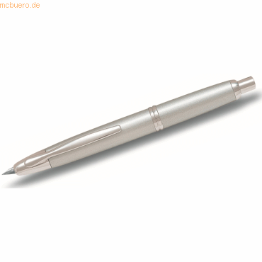 Pilot Füllfederhalter Capless Rhodium F silber