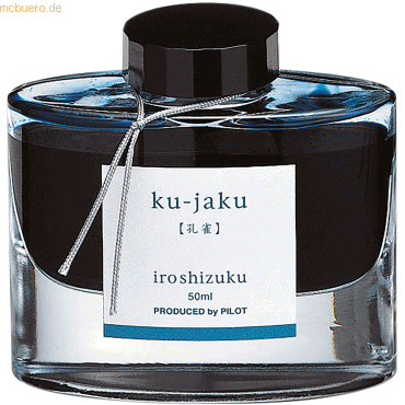 Pilot Tintenglas Iroshizuku 50ml (ku-jaku) Peacock