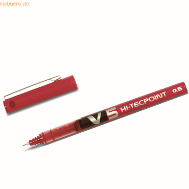 4902505085697 - 12 x Tintenroller Hi-Tecpoint V5 025 rot