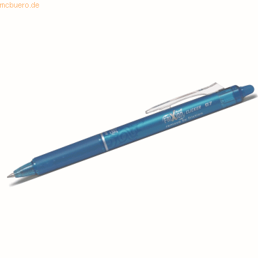 Pilot Tintenroller Frixion Ball Clicker 07 hellblau