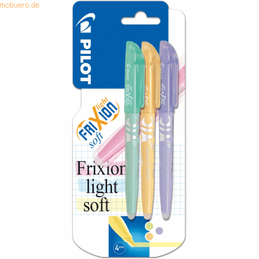 3131910298854 - 12 x Textmarker Frixion Light Soft 38mm softgrünsoftorangesof