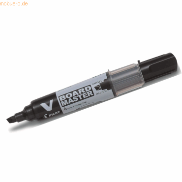 4902505355868 - Whiteboardmarker PILOT V-Board Master nachfüllbar Tintenstandanzeige Keilspitze schwarz 1 Stück 4902505355868 - Whiteboardmarker PILOT V-Board Master nachfüllbar Tintenstandanzeige Keilspitze schwarz 1 Stück
