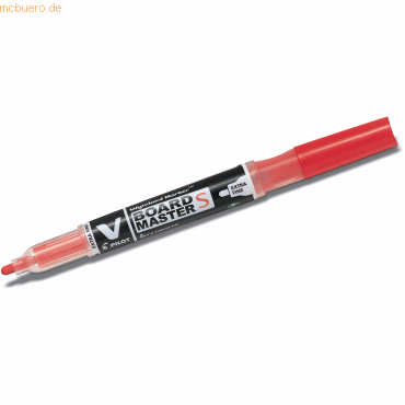 4902505487439 - Pilot V-Board Master S Nein Whiteboard-Marker Rot Extra Feine Rundspitze 13 mm