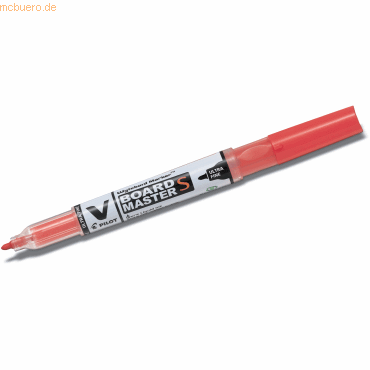 4902505487378 - Pilot V-Board Master S Nein Whiteboard-Marker Rot Extra Feine Rundspitze 08 mm