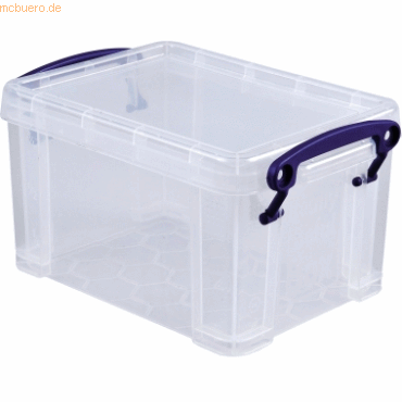 Really Useful Box Aufbewahrungsbox 1,6l 195x110x135mm PP transparent