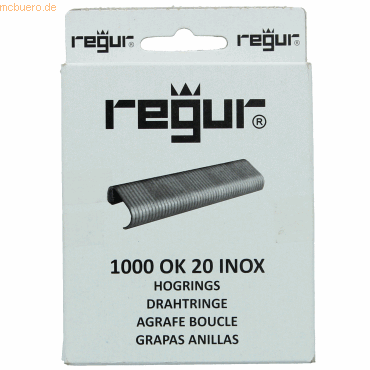 Regur Drahtringe OK 20 Drahtringe OK 20 V2A VE=1000 Stück