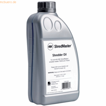 5028252009737 - Schmiermittel für Aktenvernichter Series 7000 1 L