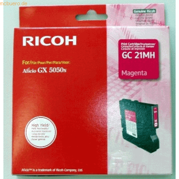 4961311022128 - Tintenpatrone Gel Cartridge für Aficio GX5050N magenta ca2300 