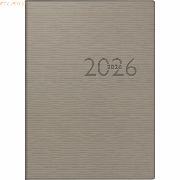 4003273790018 - Taschenkalender Technik I 10x14cm 1 Woche 2 Seiten Kunstleder gra