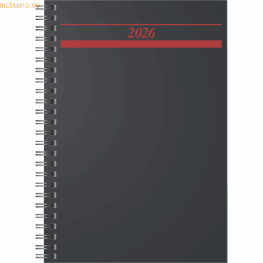 4003273790568 - Buchkalender Timing 1 A5 1 Tag Seite Kunststoff schwarz 2026 4003273790568 - Buchkalender Timing 1 A5 1 Tag Seite Kunststoff schwarz 2026
