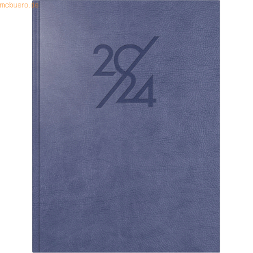 4003273779617 - Buchkalender 2024 Modell Mentor 1 Tag Seite 148x208cm Kunstlede