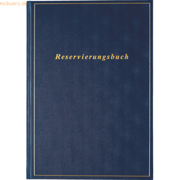 4003273790926 - Buchkalender Reservierung A4 1 Tag 2 Seiten Balacron dunkelblau 2 4003273790926 - Buchkalender Reservierung A4 1 Tag 2 Seiten Balacron dunkelblau 2