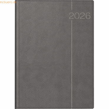 4003273790957 - Buchkalender Conform 21x291cm 1 Tag Seite Kunstleder grau 2026 4003273790957 - Buchkalender Conform 21x291cm 1 Tag Seite Kunstleder grau 2026