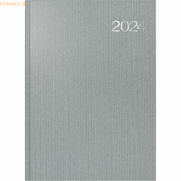 4003273779884 - rido idé 7027505904 Tageskalender Buchkalender 2024 Modell Conform 1 Seite = 1 Tag Blattgröße 21 x 291 cm A4 Kunststoff-Einband Visicron metallic sch