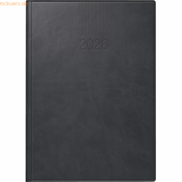 4003273790988 - Buchkalender Roma 1 142x20cm 1 Tag Seite Kunstleder schwarz 2026 4003273790988 - Buchkalender Roma 1 142x20cm 1 Tag Seite Kunstleder schwarz 2026