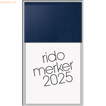 4003273785922 - Tischkalender Merker 108x201cm PP dunkelblau 2025