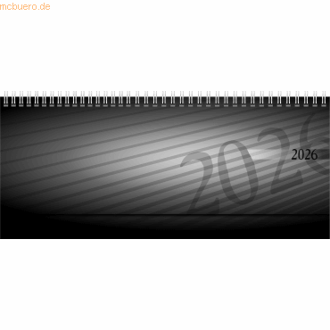 4003273791282 - 2 x Schreibtischquerkalender Septant 305x105cm PP schwarz 2026 4003273791282 - 2 x Schreibtischquerkalender Septant 305x105cm PP schwarz 2026
