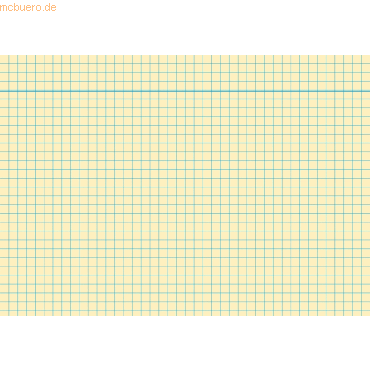 4002871148511 - Karteikarten 114851 A5 kariert 190g gelb 100 Stück 100 Stück