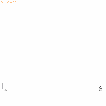 4002871221207 - Lieferscheintaschen 2212 C4 ohne Aufdruck selbstklebend  4002871221207 100 Stück