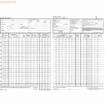 4002871243001 - Gehaltskontobuch A4 10BL Gehaltskontobuch 4002871243001 RNK