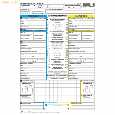 4002871286633 - Europäischer Verkehrsunfallbericht A4 selbstdurchschreibend VE=3 S