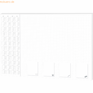 4002871466479 - Schreibunterlage Office - dotted - 60 x 42 cm 4002871466479 46647