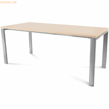 8427951005540 - Schreibtisch Total BxTxH 180x80x73cm Gestell verchromt Platte M 8427951005540 - Schreibtisch Total BxTxH 180x80x73cm Gestell verchromt Platte M