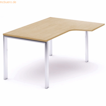 8427951008824 - Schreibtisch Total L-Form rechts BxTxH 160x120x73cm Gestell ver