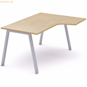 8427951009470 - Schreibtisch Blanca L-Form rechts BxTxH 180x120x73cm Gestell gr 8427951009470 - Schreibtisch Blanca L-Form rechts BxTxH 180x120x73cm Gestell gr