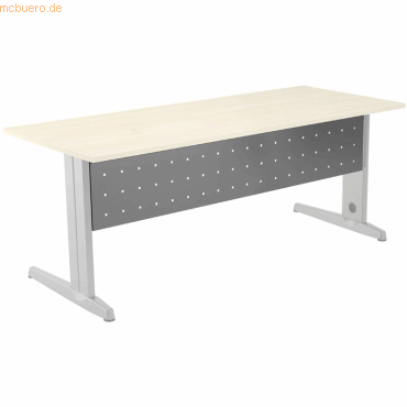 8427951992802 - Fußraumblende für Schreibtisch Metal Material Metall 160cm (160