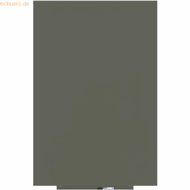 8427951021182 - Skinwhiteboard-Modul lackiert 100x150cm RAL 7033 zementgrau