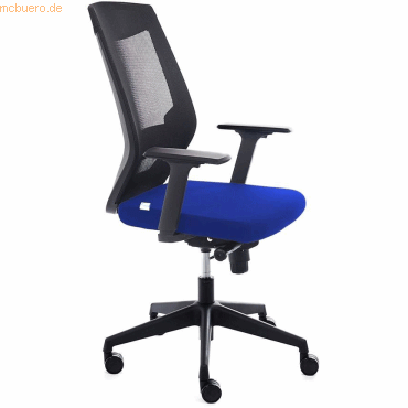 8427951908308 - Bürostuhl 908-3 Lumbar Mesh mittelhohe Rückenlehne blau schwarz 8427951908308 CEP