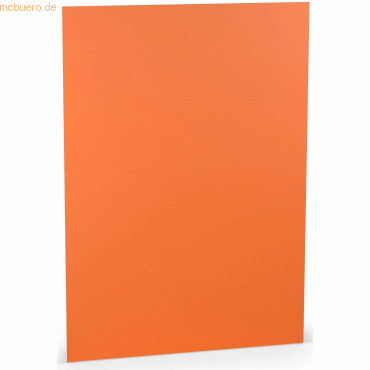 4014969290750 - 10 x Briefpapier A4 100g qm VE=10 Blatt Orange