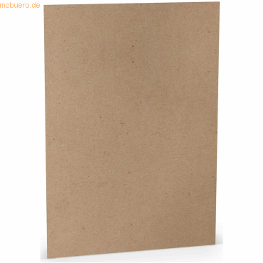 4014970090677 - 10 x Briefpapier A4 170g qm VE=10 Blatt Kraft