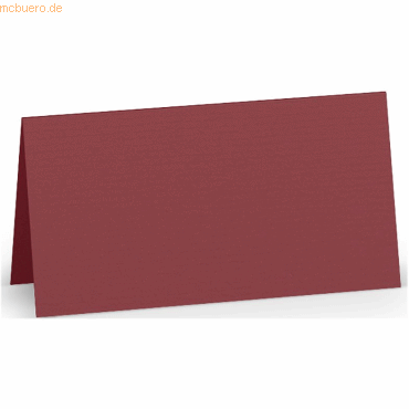 4014969353202 - 10 x Tischkarten 10x10cm VE=5 Stück Rosso