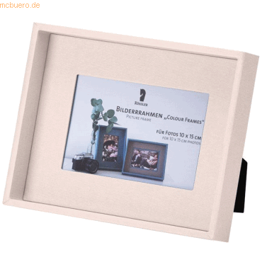 4014970372599 - 4 x Bilderrahmen Colour Frames Powder für 10x15 cm