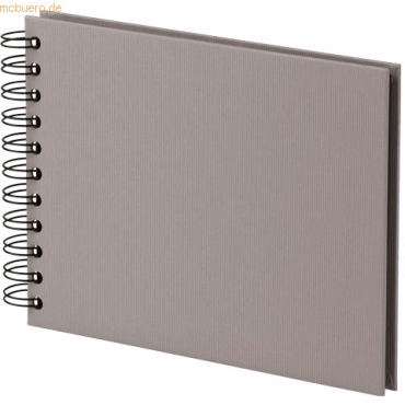 4014969659380 - 1329452490 195x145mm Fotospiralbuch Soho taupe 4014969659380 Rössler