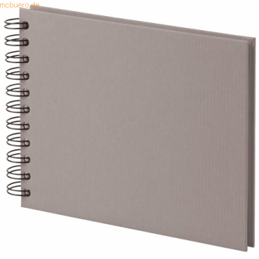 4014970151668 - 3 x Fotoalbum Whire-O 40 Seiten 195x145mm taupe offwhite