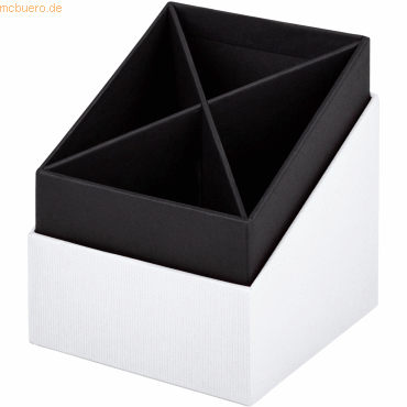 4014970236785 - 4 x Stifteköcher Special edition 86x86x100mm white 4014970236785 - 4 x Stifteköcher Special edition 86x86x100mm white