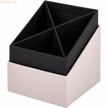 4014970197451 - 4 x Stifteköcher 86x86x100mm Powder